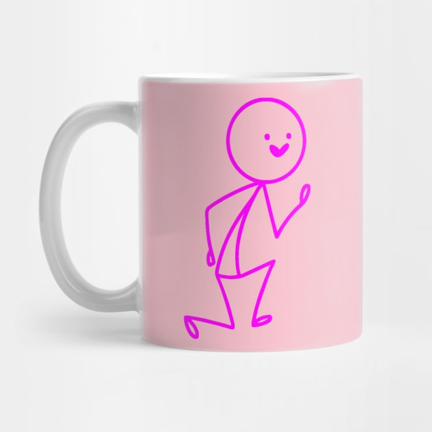 Stickman Pink by StickMen